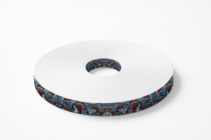 L'atelier du Fourmilier BioThane imprimé au mètre BioThane® imprimé – Motif « Esprit Urbain Psychédélique »
