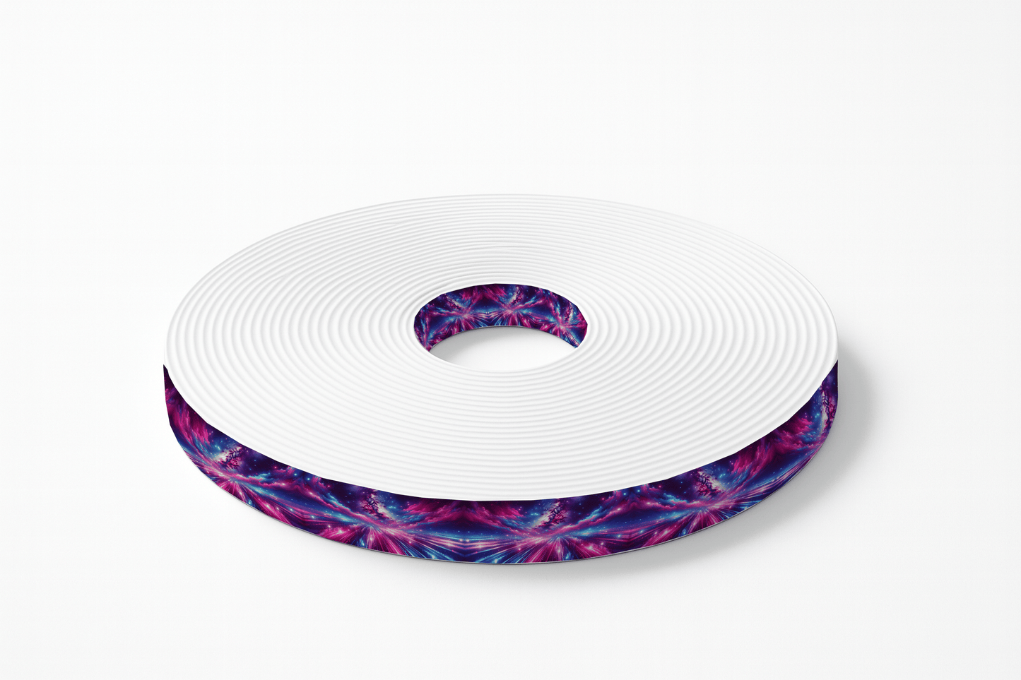 L'atelier du Fourmilier BioThane imprimé au mètre BioThane® imprimé - Motif Galaxie colorée