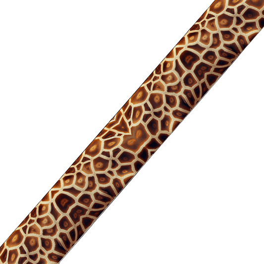 L'atelier du Fourmilier BioThane imprimé au mètre BioThane® imprimé - Motif Girafe sauvage