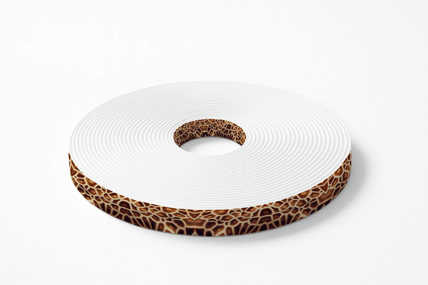 L'atelier du Fourmilier BioThane imprimé au mètre BioThane® imprimé - Motif Girafe sauvage