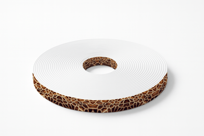 L'atelier du Fourmilier BioThane imprimé au mètre BioThane® imprimé - Motif Girafe sauvage
