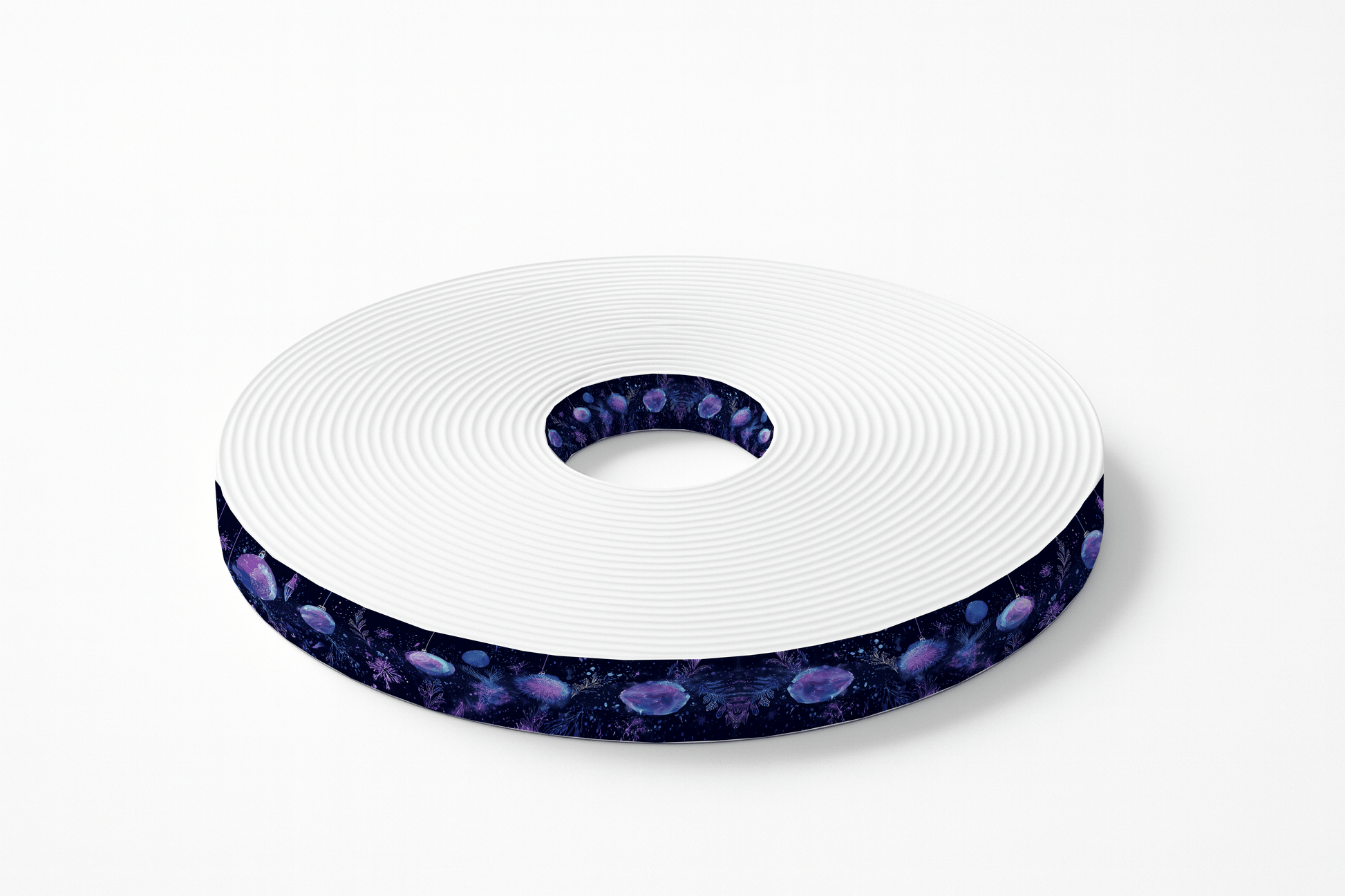 L'atelier du Fourmilier BioThane imprimé au mètre BioThane imprimé “Noël Galactique”