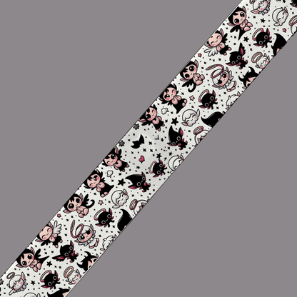 L'atelier du Fourmilier BioThane imprimé au mètre BioThane imprimé – Petits Diables & Anges Kawaii