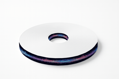 L'atelier du Fourmilier BioThane imprimé au mètre BioThane imprimé “Ville Enneigée Lumineuse”