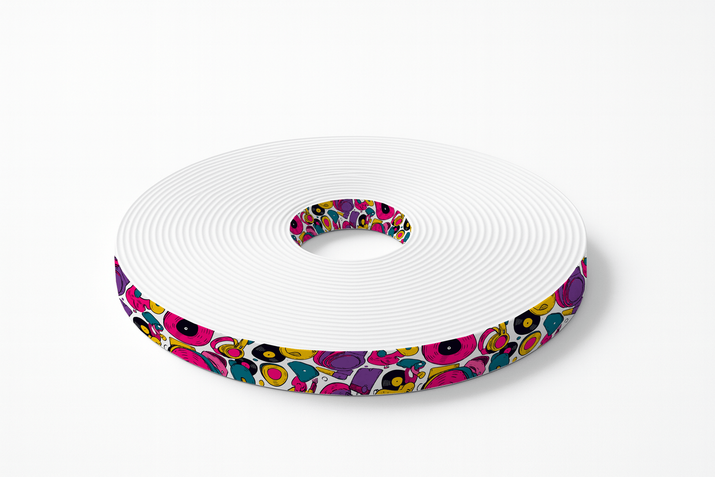 L'atelier du Fourmilier BioThane imprimé au mètre BioThane imprimé Vinyles & radios rétro