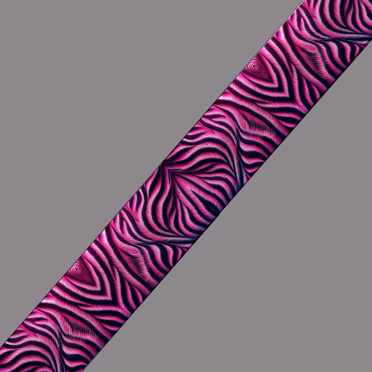 L'atelier du Fourmilier BioThane imprimé au mètre BioThane® imprimé Zèbre Rose – au mètre