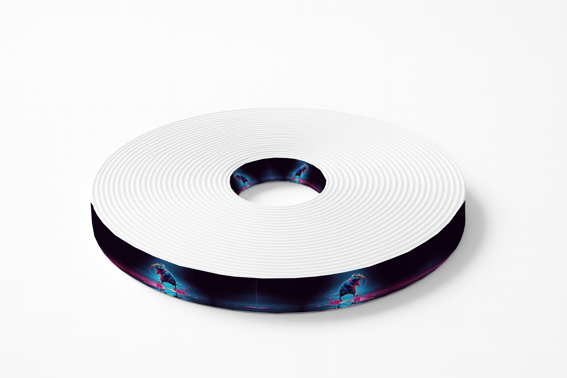 L'atelier du Fourmilier BioThane imprimé au mètre Motif BioThane imprimé – Souris Street Musique