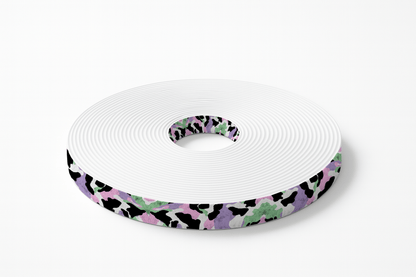 L'atelier du Fourmilier BioThane imprimé au mètre Motif BioThane imprimé UV – Camouflage pastel