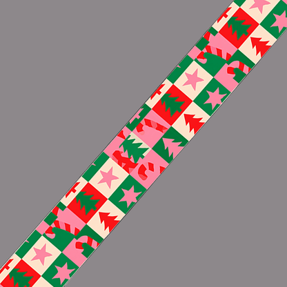 L'atelier du Fourmilier BioThane imprimé au mètre Motif Noël imprimé au mètre