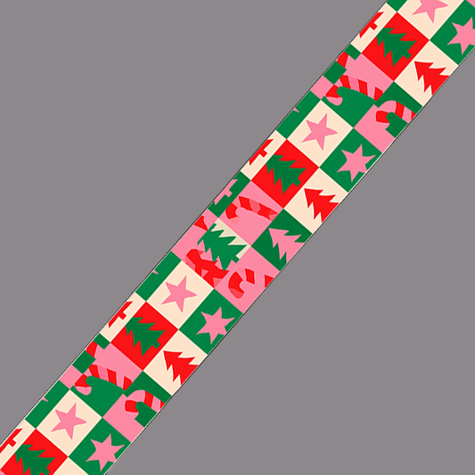 L'atelier du Fourmilier BioThane imprimé au mètre Motif Noël imprimé au mètre