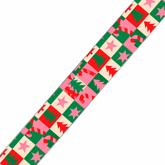L'atelier du Fourmilier BioThane imprimé au mètre Motif Noël imprimé au mètre