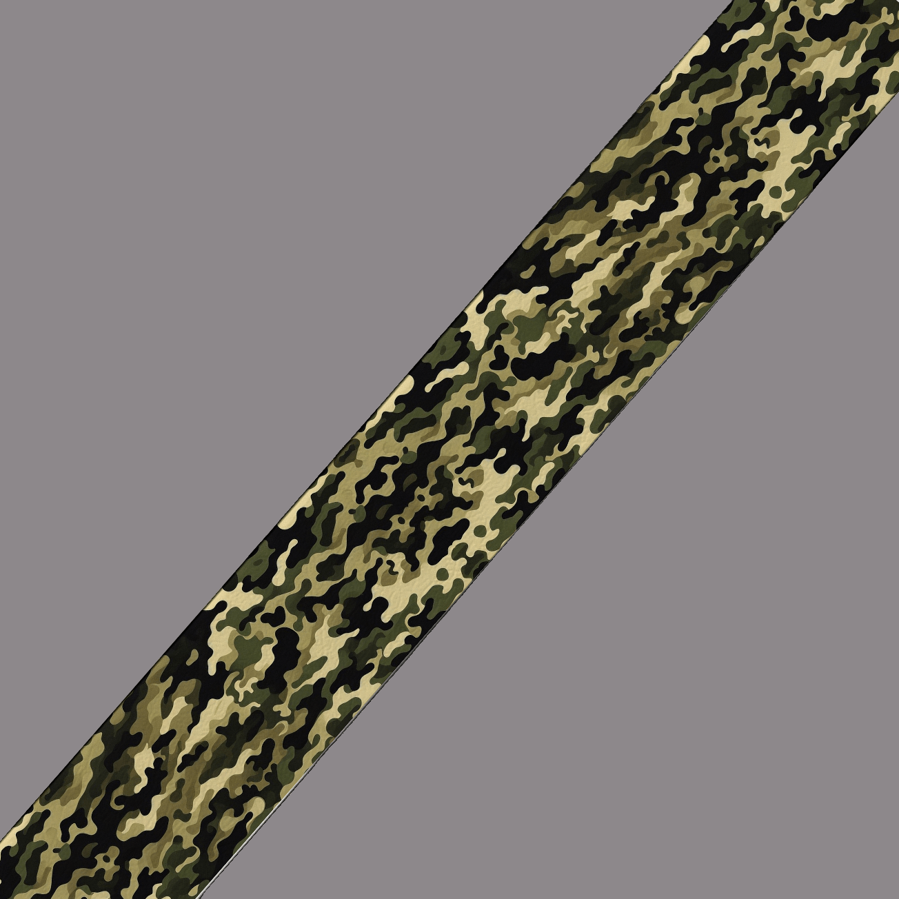 L'atelier du Fourmilier BioThane imprimé au mètre Sangle BioThane® Camouflage – Impression UV