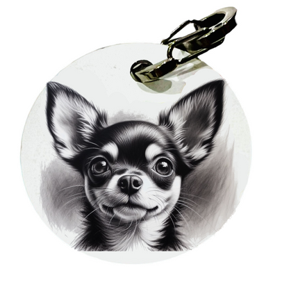 Médaille personnalisée Chihuahua - L’Atelier du Fourmilier