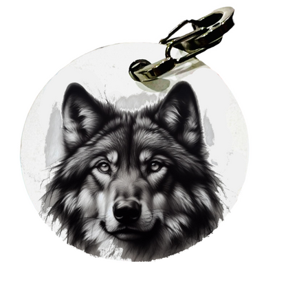 Médaille Chien-Loup personnalisée – L'Atelier du Fourmilier