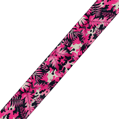 L'atelier du Fourmilier collier bicolore Collier bicolore large pour chien en BioThane® imprimé – Collection camouflage– 38/25 mm