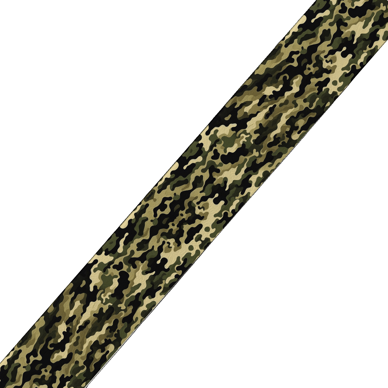 L'atelier du Fourmilier collier bicolore Collier bicolore large pour chien en BioThane® imprimé – Collection camouflage– 38/25 mm