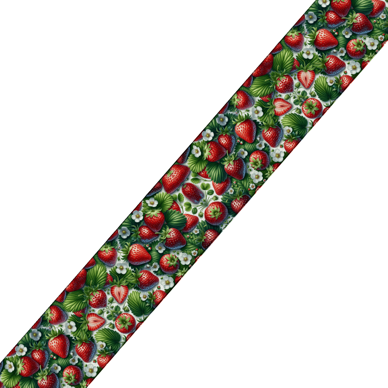 L'atelier du Fourmilier collier bicolore Collier bicolore large pour chien en BioThane® imprimé – Collection gourmandise – 38/25 mm