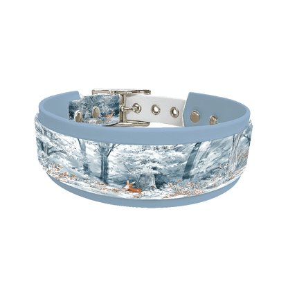 L'atelier du Fourmilier collier double 311 Colliers doubles pour chien – Collection Hiver & Noël (25 mm / 38 mm)