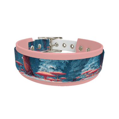 L'atelier du Fourmilier collier double 315 Colliers doubles pour chien – Collection Hiver & Noël (25 mm / 38 mm)