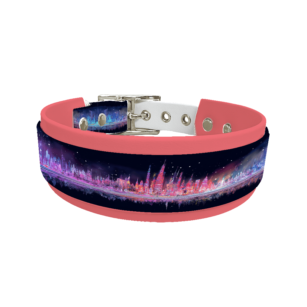 L'atelier du Fourmilier collier double 325 Colliers doubles pour chien – Collection Hiver & Noël (25 mm / 38 mm)