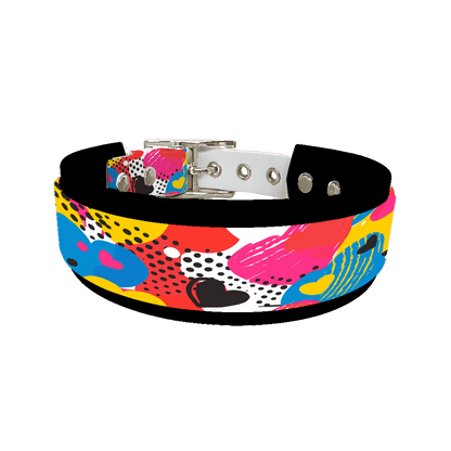 L'atelier du Fourmilier collier double 348 Colliers doubles pour chien – Collection Saint-Valentin (25 mm / 38 mm)