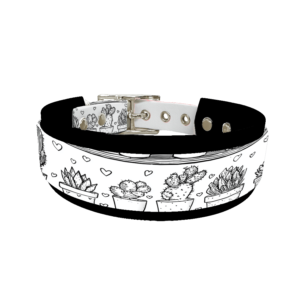 L'atelier du Fourmilier collier double 350 Colliers doubles pour chien – Collection Saint-Valentin (25 mm / 38 mm)