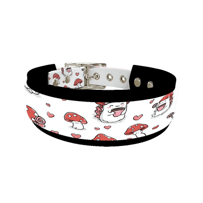 L'atelier du Fourmilier collier double 354 Colliers doubles pour chien – Collection Saint-Valentin (25 mm / 38 mm)