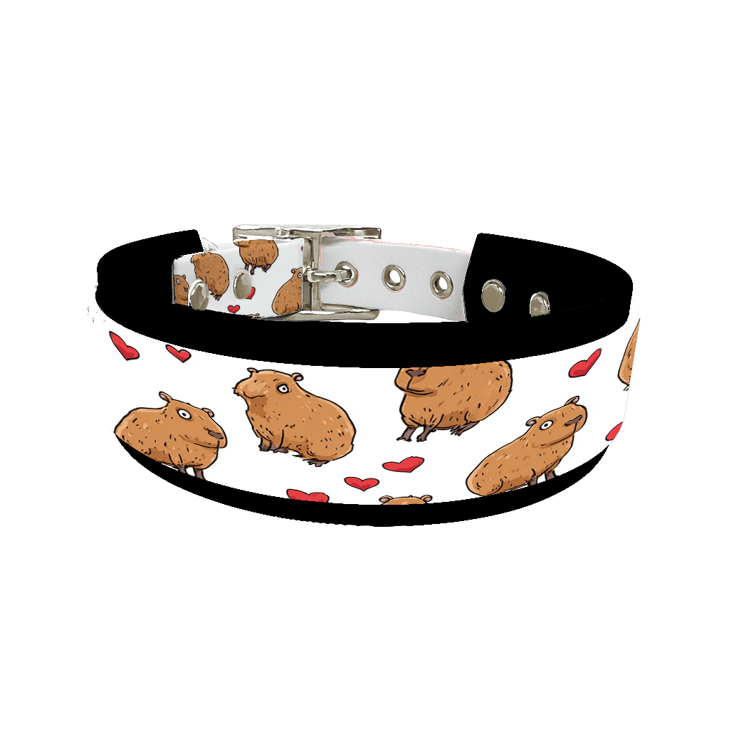 L'atelier du Fourmilier collier double 360 Colliers doubles pour chien – Collection Saint-Valentin (25 mm / 38 mm)