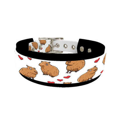 L'atelier du Fourmilier collier double 360 Colliers doubles pour chien – Collection Saint-Valentin (25 mm / 38 mm)