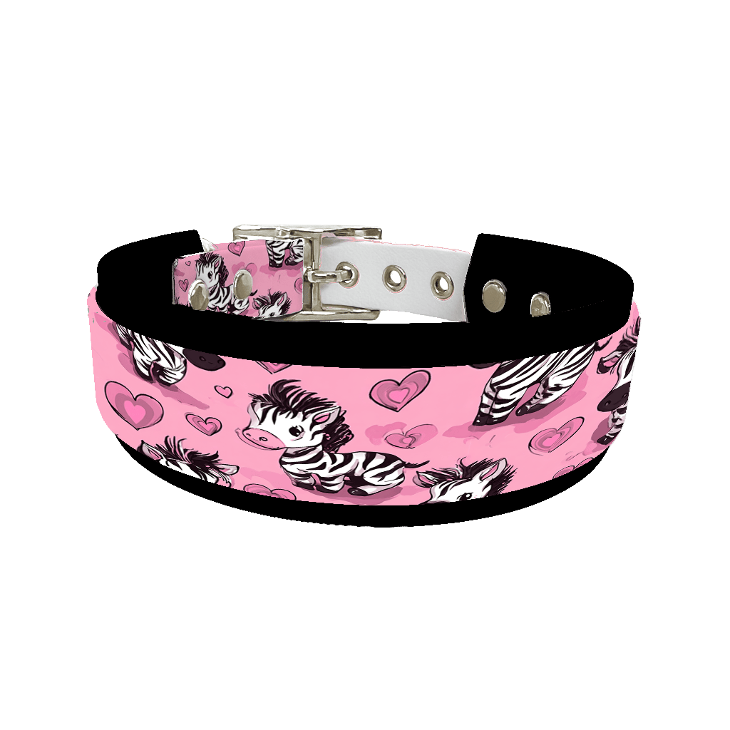 L'atelier du Fourmilier collier double 361 Colliers doubles pour chien – Collection Saint-Valentin (25 mm / 38 mm)