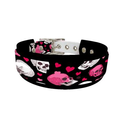 L'atelier du Fourmilier collier double 365 Colliers doubles pour chien – Collection Saint-Valentin (25 mm / 38 mm)