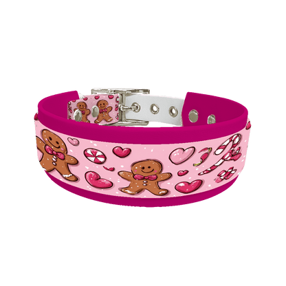 L'atelier du Fourmilier collier double Colliers doubles pour chien – Collection Hiver & Noël (25 mm / 38 mm)