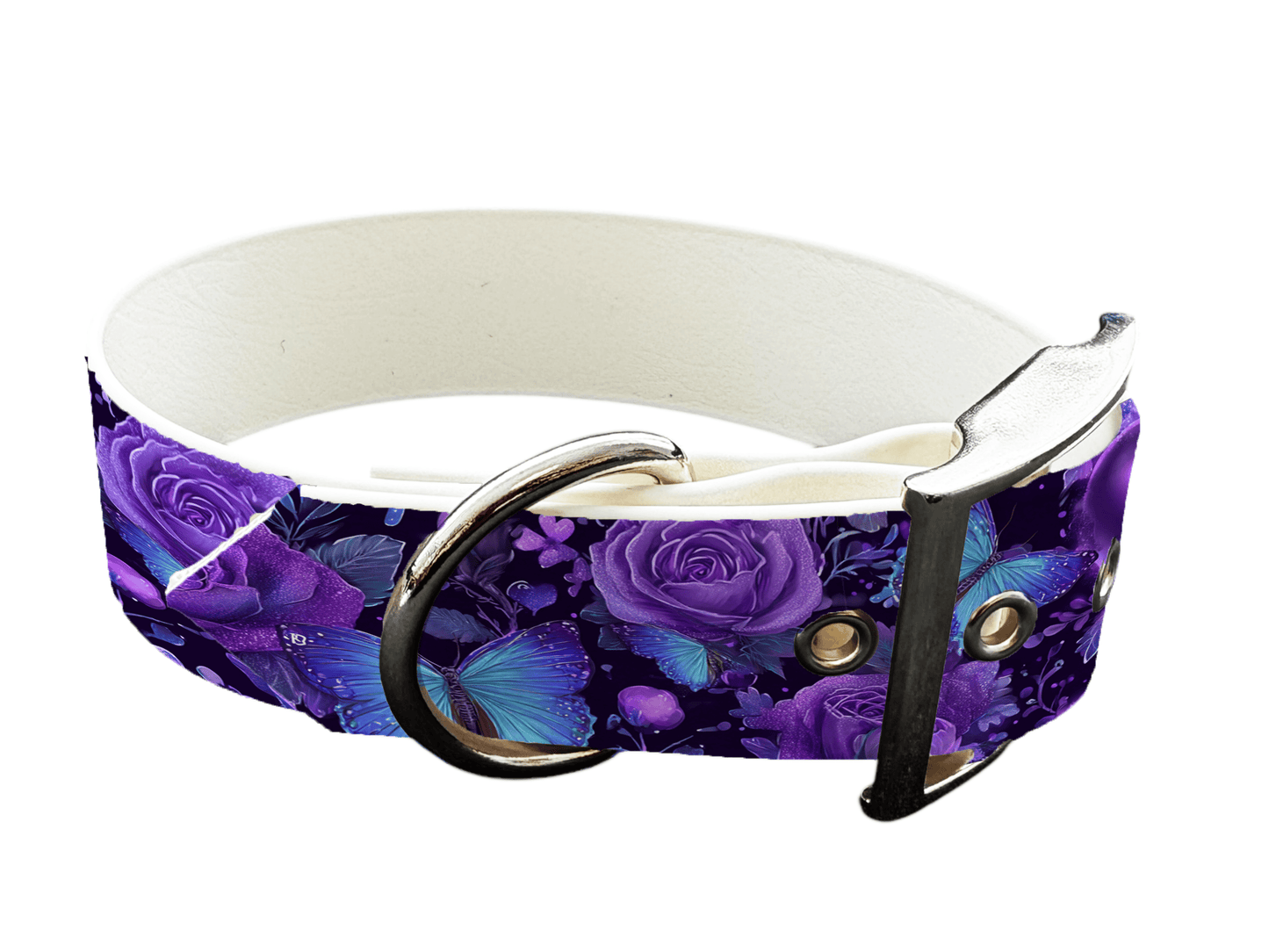 L'atelier du Fourmilier colliers 367 Collier pour chien en BioThane® imprimé – Collection Saint Valentin– 19mm