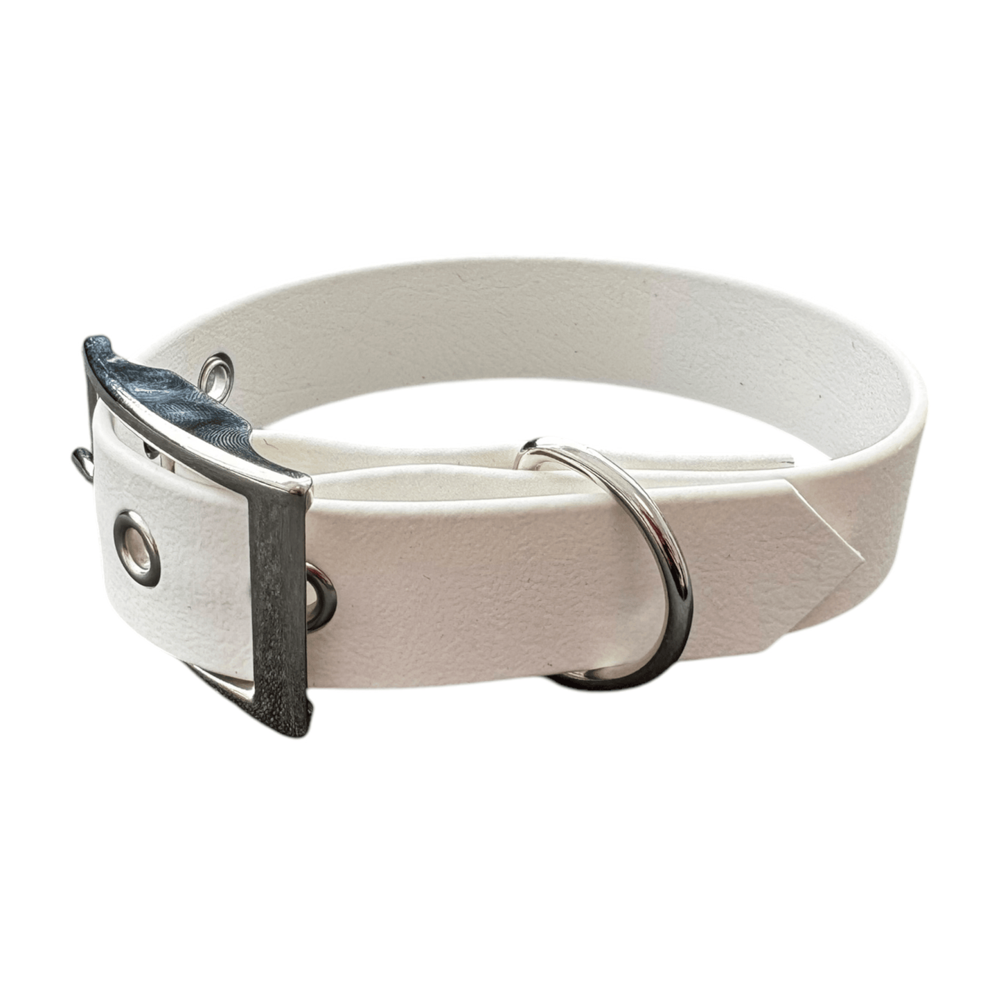 L'atelier du Fourmilier Colliers Blanc Collier Fin (19mm) – Élégance et Solidité