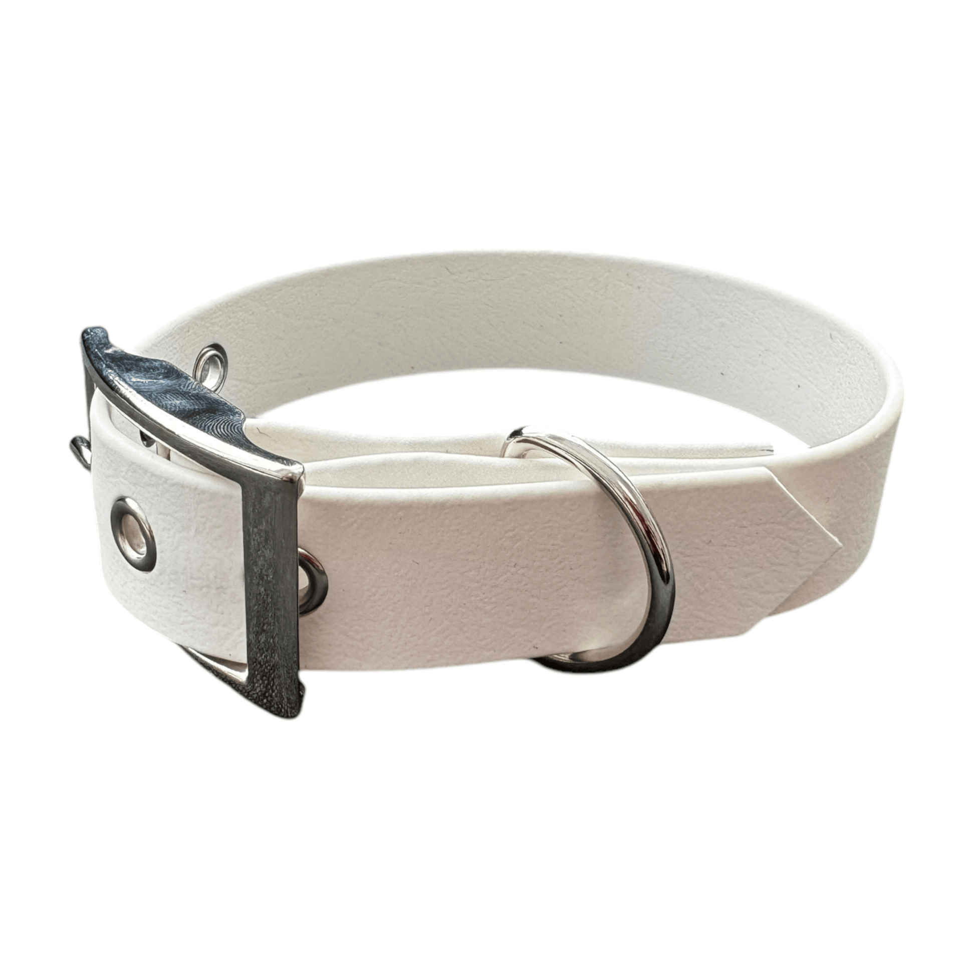 L'atelier du Fourmilier Colliers Blanc Collier Fin (19mm) – Élégance et Solidité