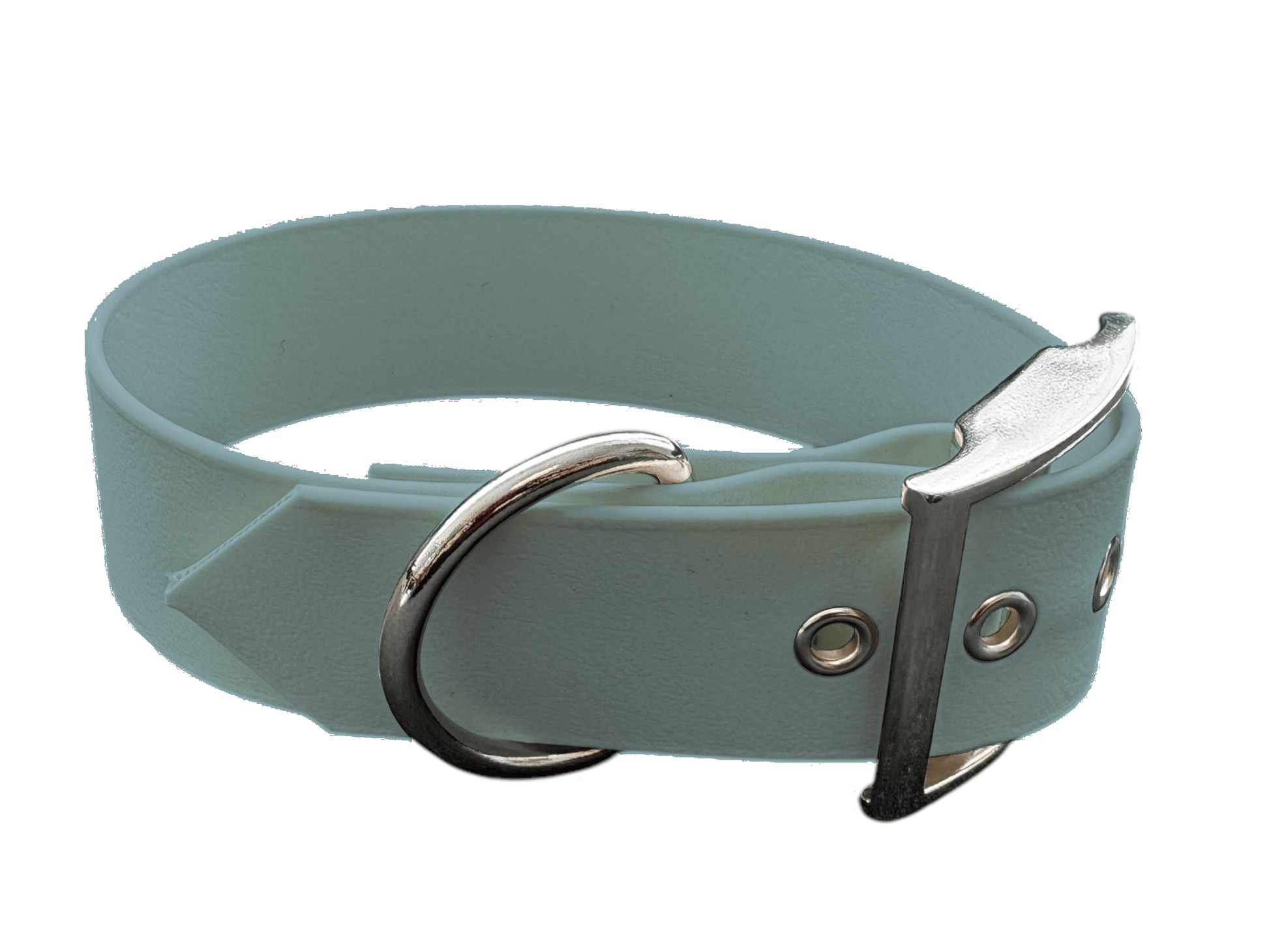 L'atelier du Fourmilier Colliers Dusty Turquoise Collier large (38mm)