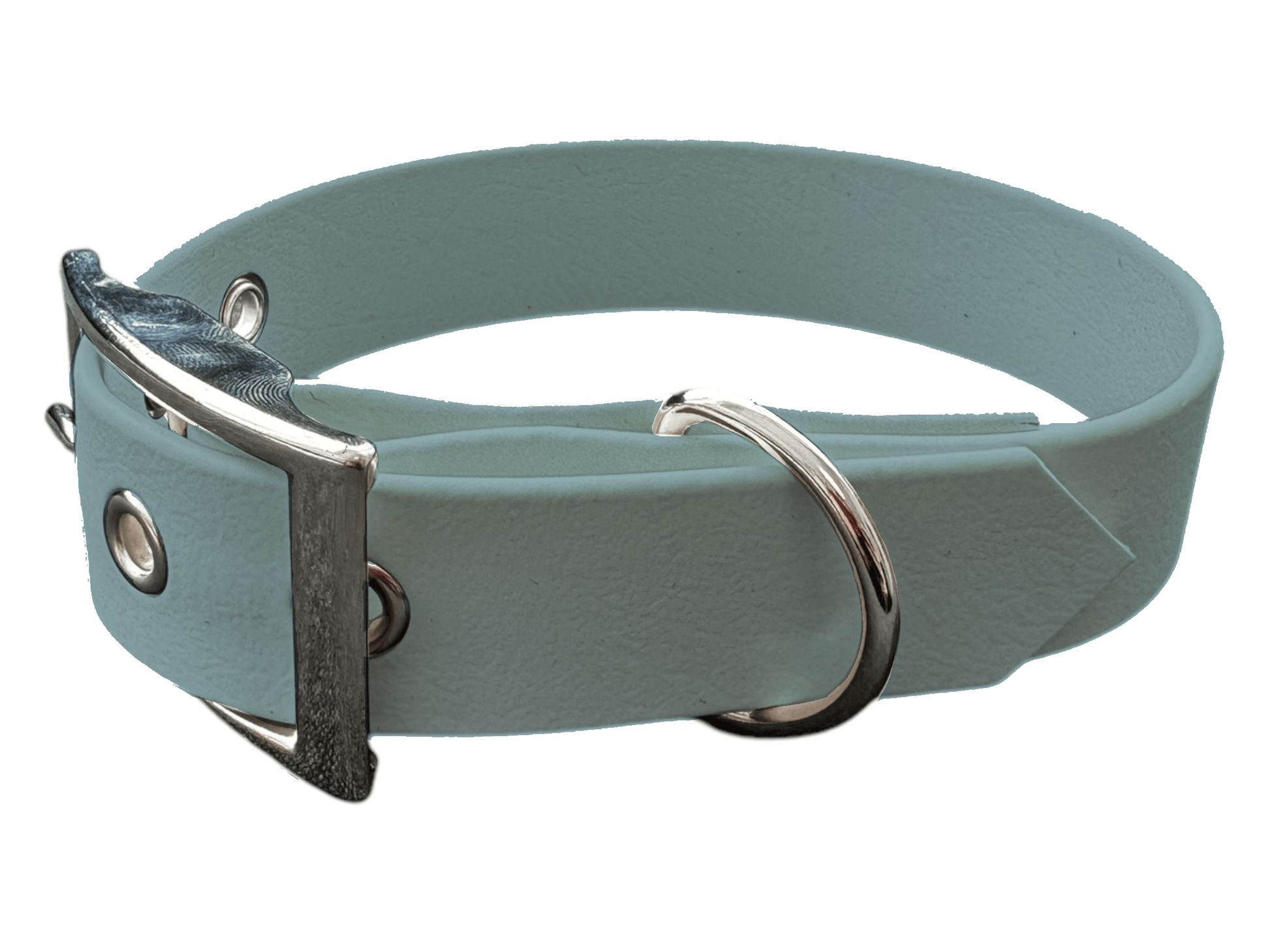 L'atelier du Fourmilier Colliers Dusty Turquoise Collier moyen (25mm)