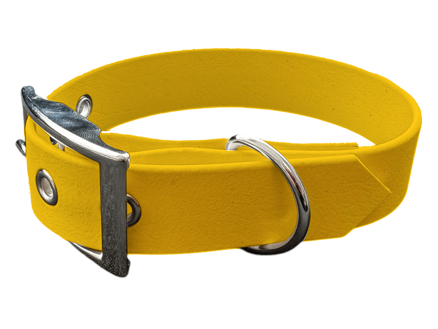 L'atelier du Fourmilier Colliers Jaune Collier moyen (25mm)