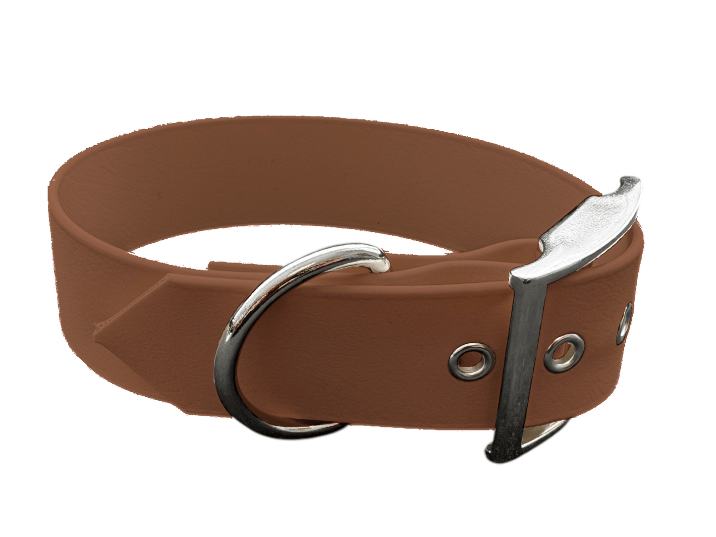 L'atelier du Fourmilier Colliers marron clair Collier large (38mm)