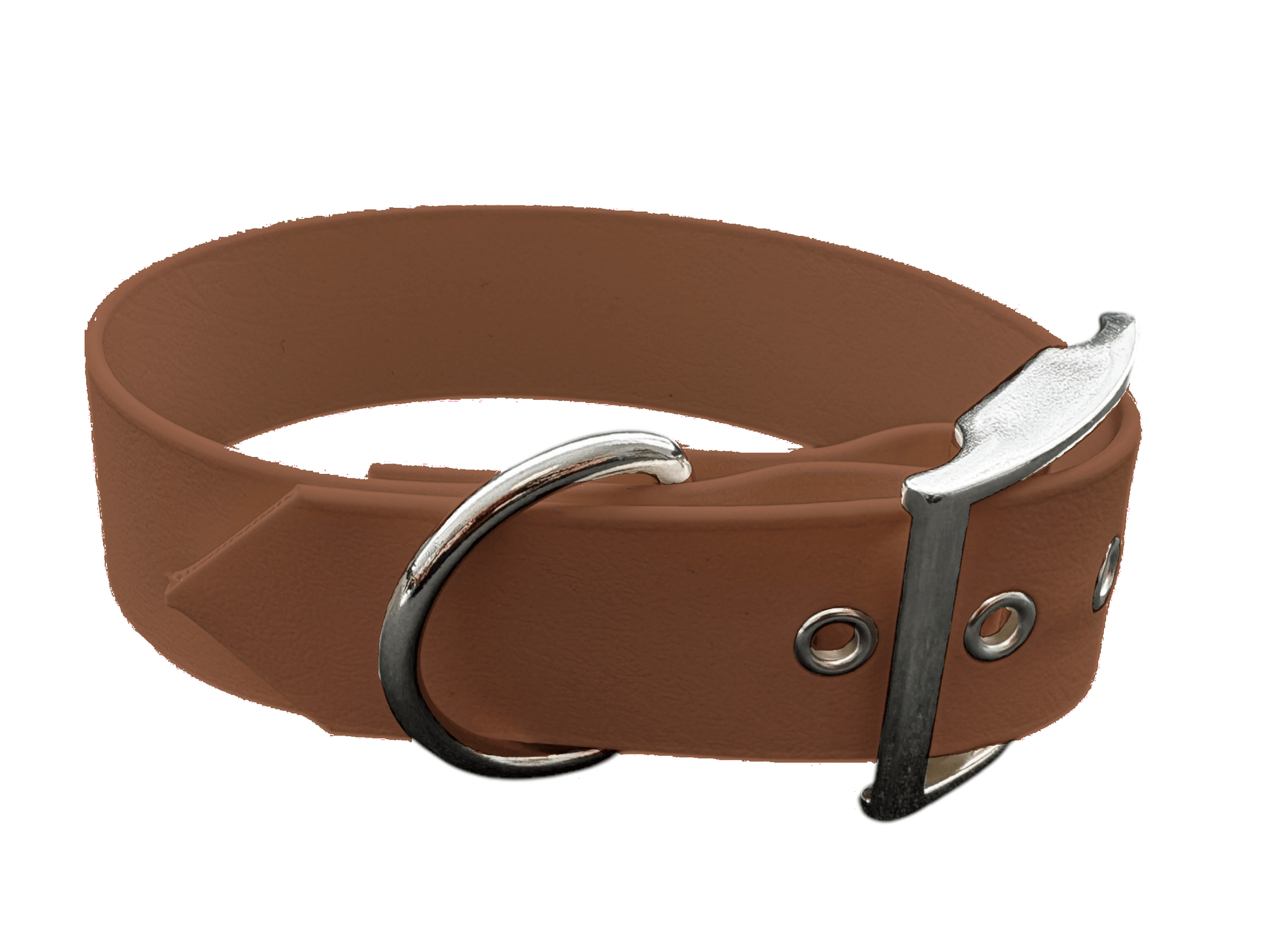L'atelier du Fourmilier Colliers marron clair Collier large (38mm)