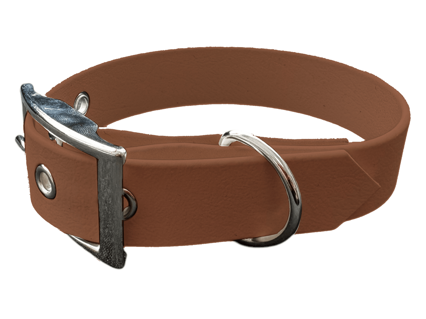 L'atelier du Fourmilier Colliers marron clair Collier moyen (25mm)