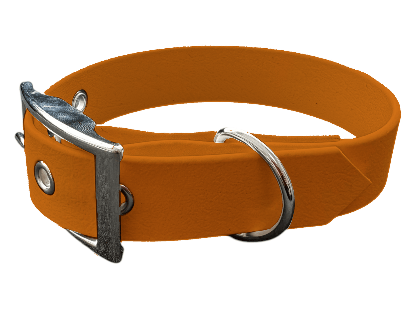 L'atelier du Fourmilier Colliers Orange burnt Collier moyen (25mm)