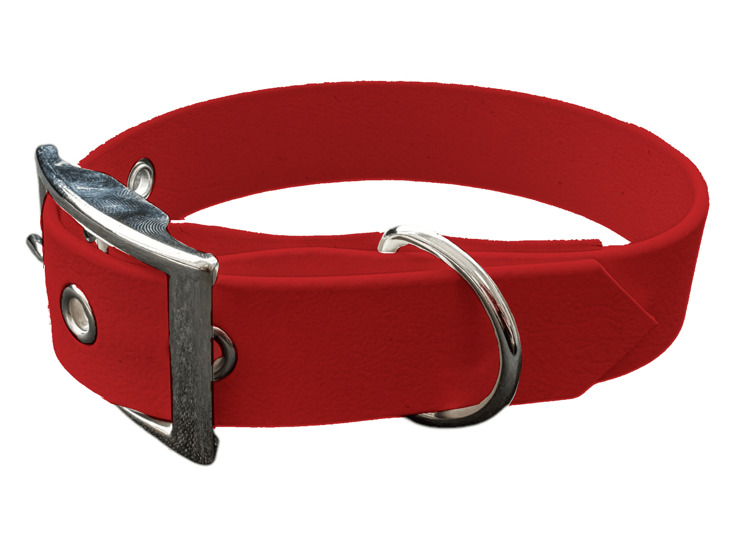 L'atelier du Fourmilier Colliers Rouge Collier Fin (19mm) – Élégance et Solidité