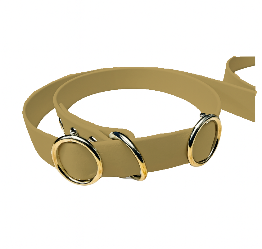 Laisse martingale en BioThane – Largeurs 19 mm ou 25 mm
