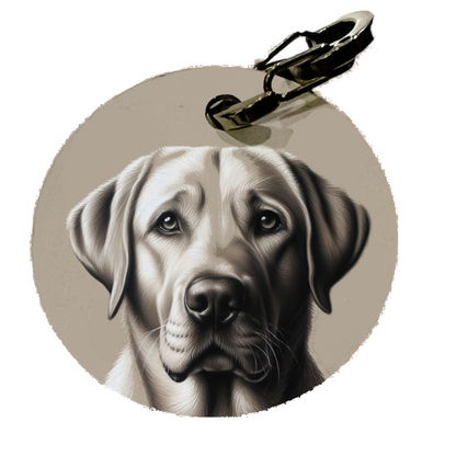 Offrez à votre Labrador une médaille unique, fabriquée en France