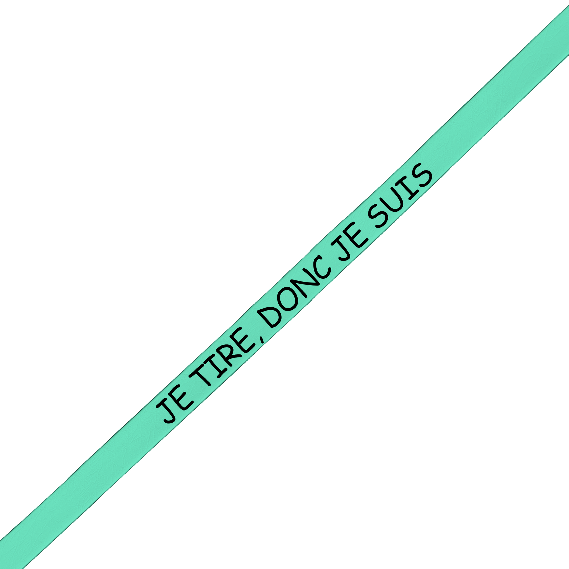 L'atelier du Fourmilier Laisse à message Laisse à messages, coloris et largeur au choix