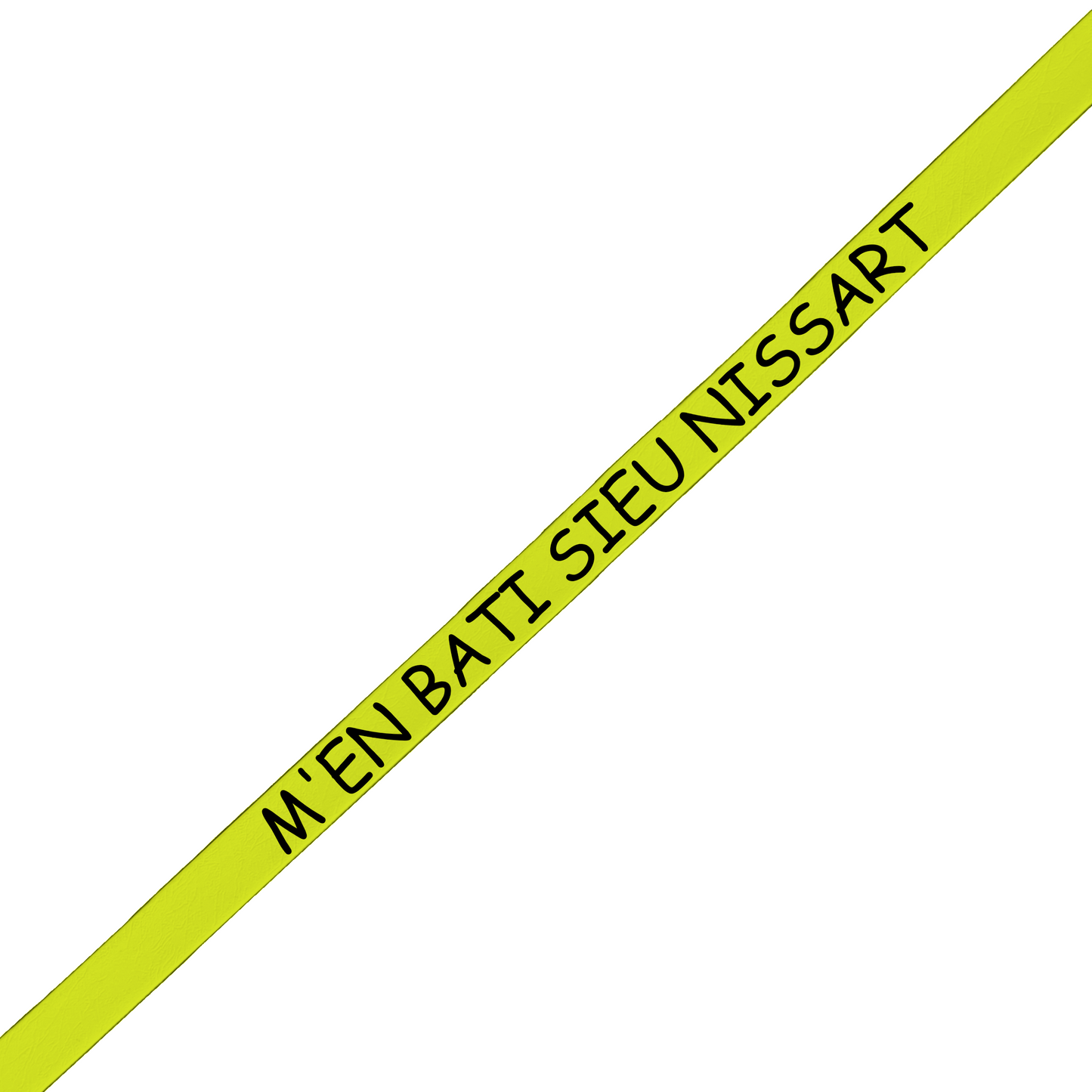 L'atelier du Fourmilier Laisse à message Laisse à messages, coloris et largeur au choix