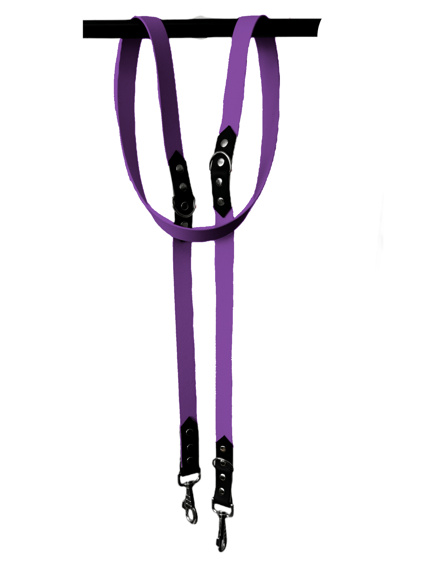 L'atelier du Fourmilier Laisse Améthyste Laisse Réglable 3 Positions