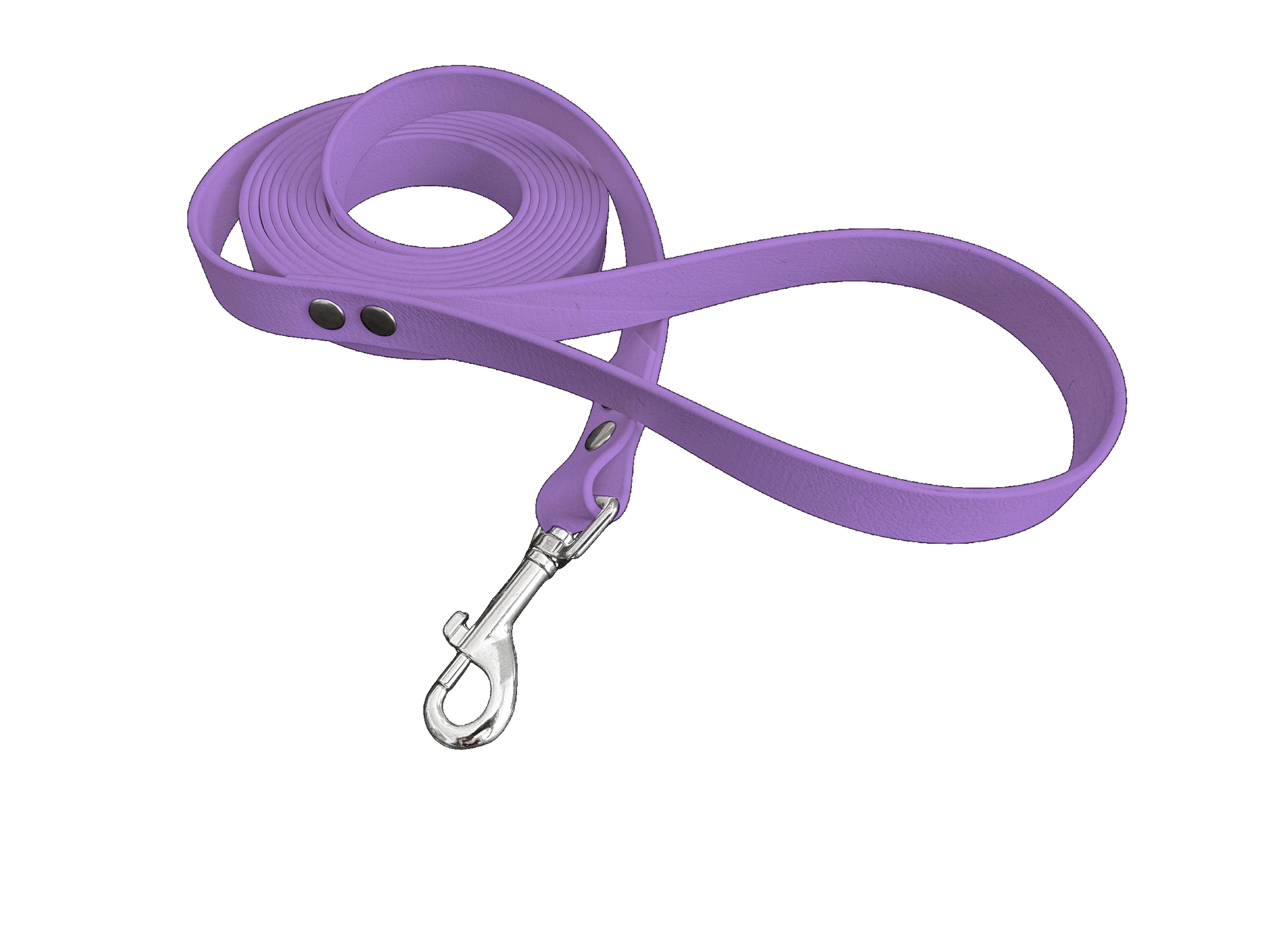 L'atelier du Fourmilier Laisse Améthyste Longe en BioThane personnalisable – Largeurs 19 mm ou 25 mm – Longueur au choix jusqu'à 20 mètres