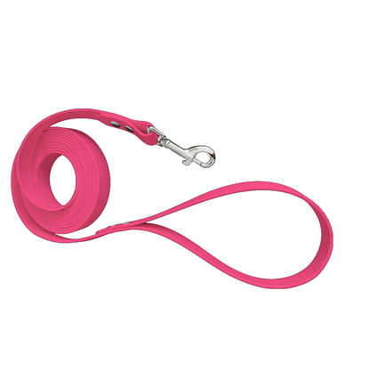 L'atelier du Fourmilier Laisse Longe en BioThane personnalisable – Largeurs 19 mm ou 25 mm – Longueur au choix jusqu'à 20 mètres